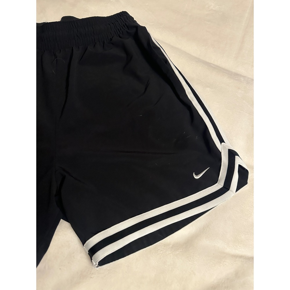 Nike Boys M Dri-FIT Basketball Shorts Black White Striped FN2659-010 Athletic - Picture 4 of 14